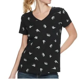 Kohl's V neck tee